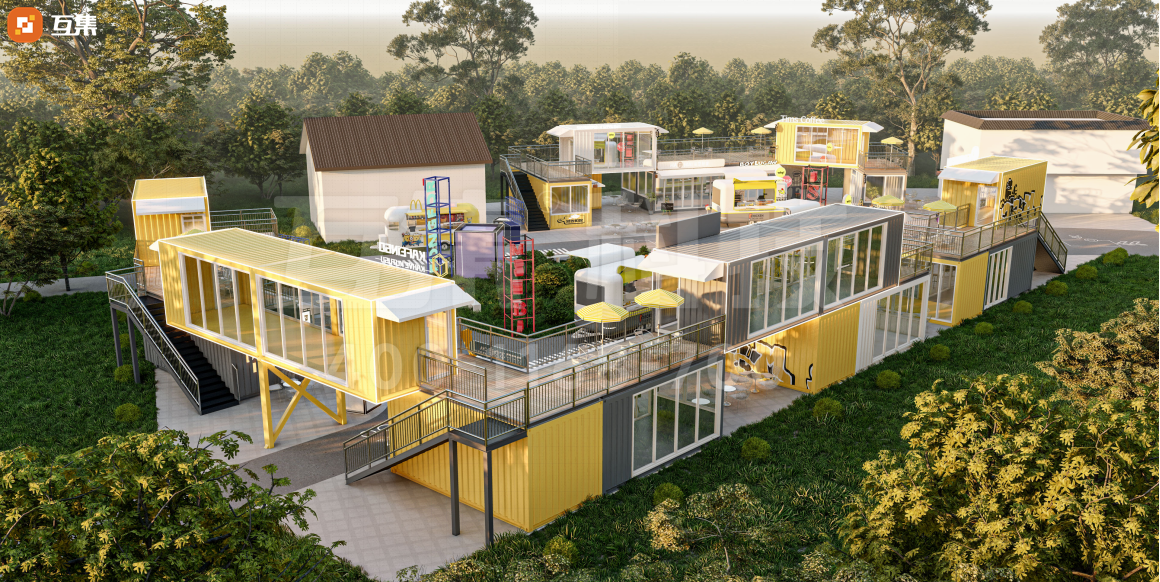 集装箱在城市更新中的独特魅力 集装箱商业街-17