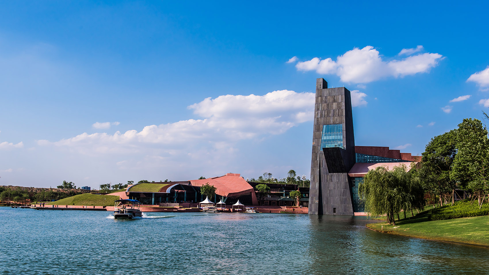 安托内.普雷多克与麓湖艺展中心, 成都 / Antoine Predock-43