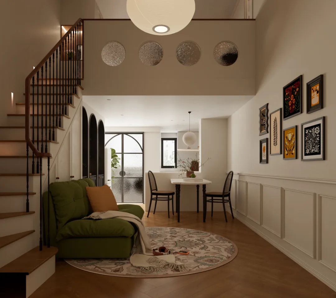 30平 Loft公寓,混搭南洋风设计丨德国柏林丨1218 设计事务所-6