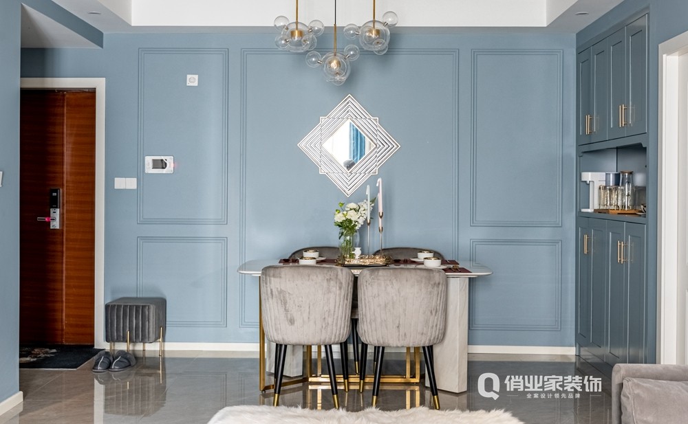 重庆融创滨江壹号3房美式风格-4