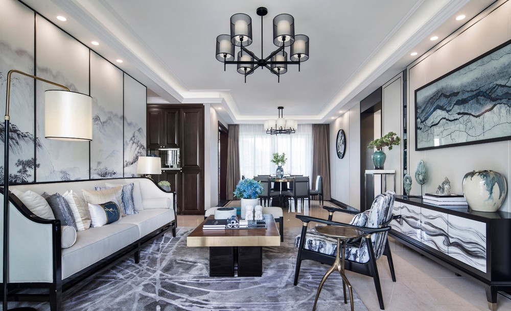 淡雅静谧的新中式住宅  其境设计-4