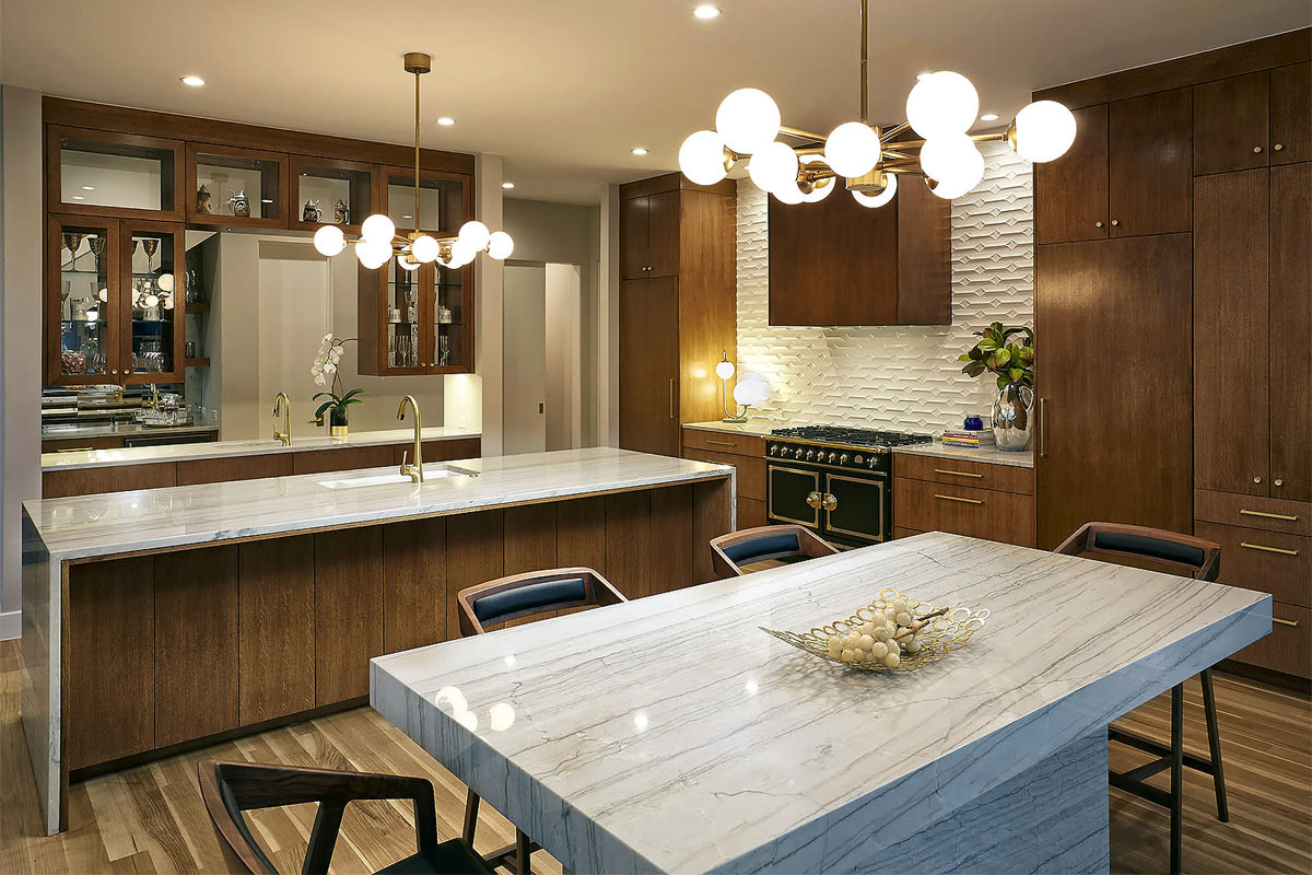 新的中世纪现代建筑风格住宅丨美国达拉斯丨Maestri Studio-13