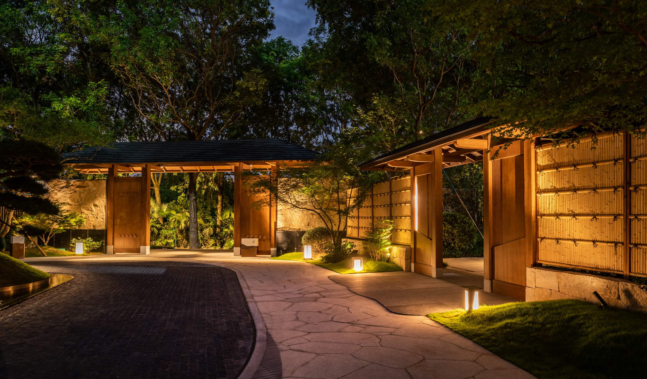 广州合景·臻颐府 | 山水禅意,云峰四谷的景观设计-14