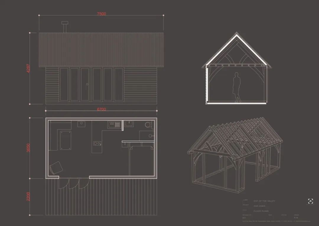 24 平米橡木小屋，绿色可持续的城市商业产品-11