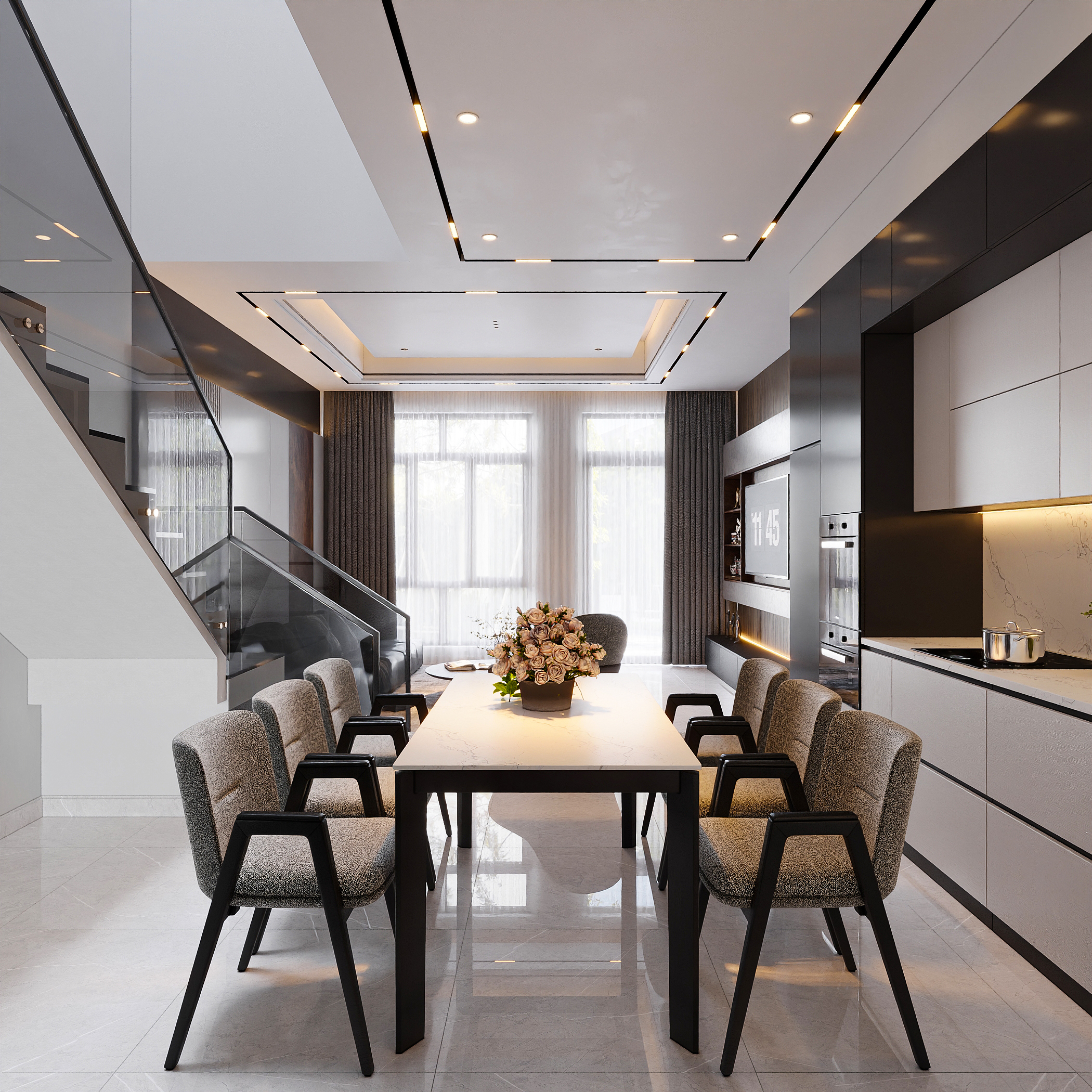 Nhà phố 5x20m_ Anh Khương Tiền Hải-4