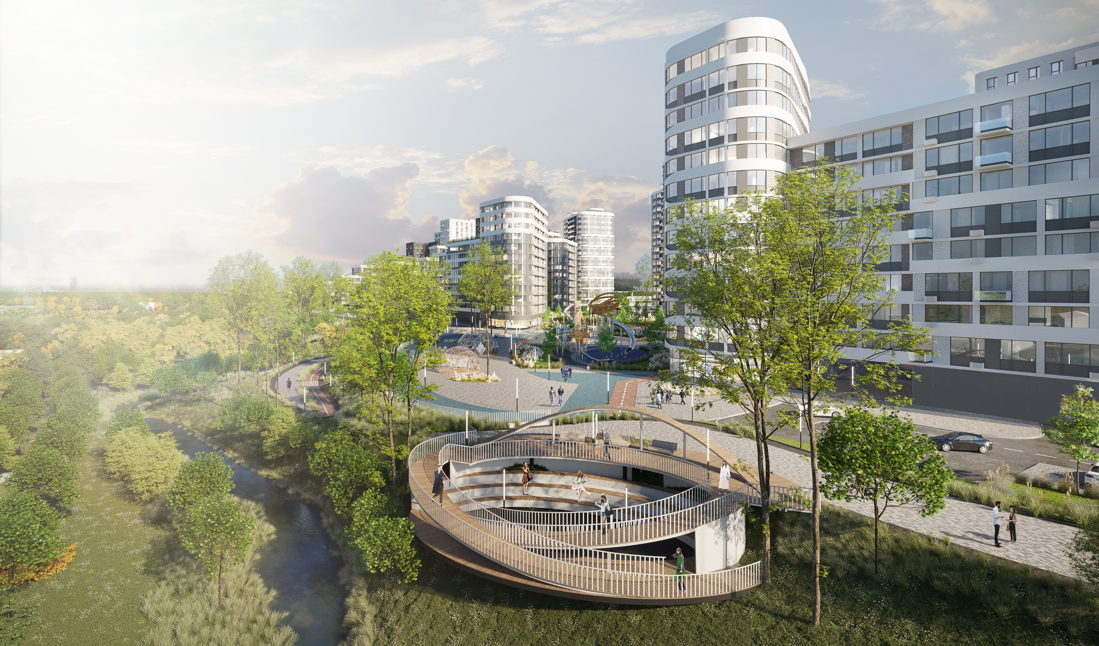 ЖК· Вяземы建筑概念可视化-6