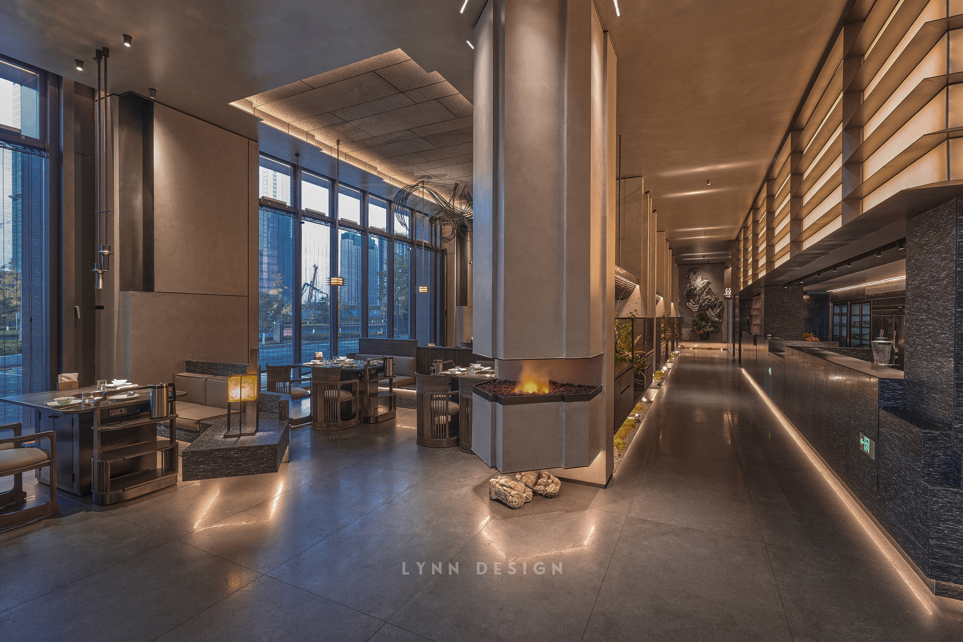 山城火锅·鼎味丨中国大连丨林恩设计-12