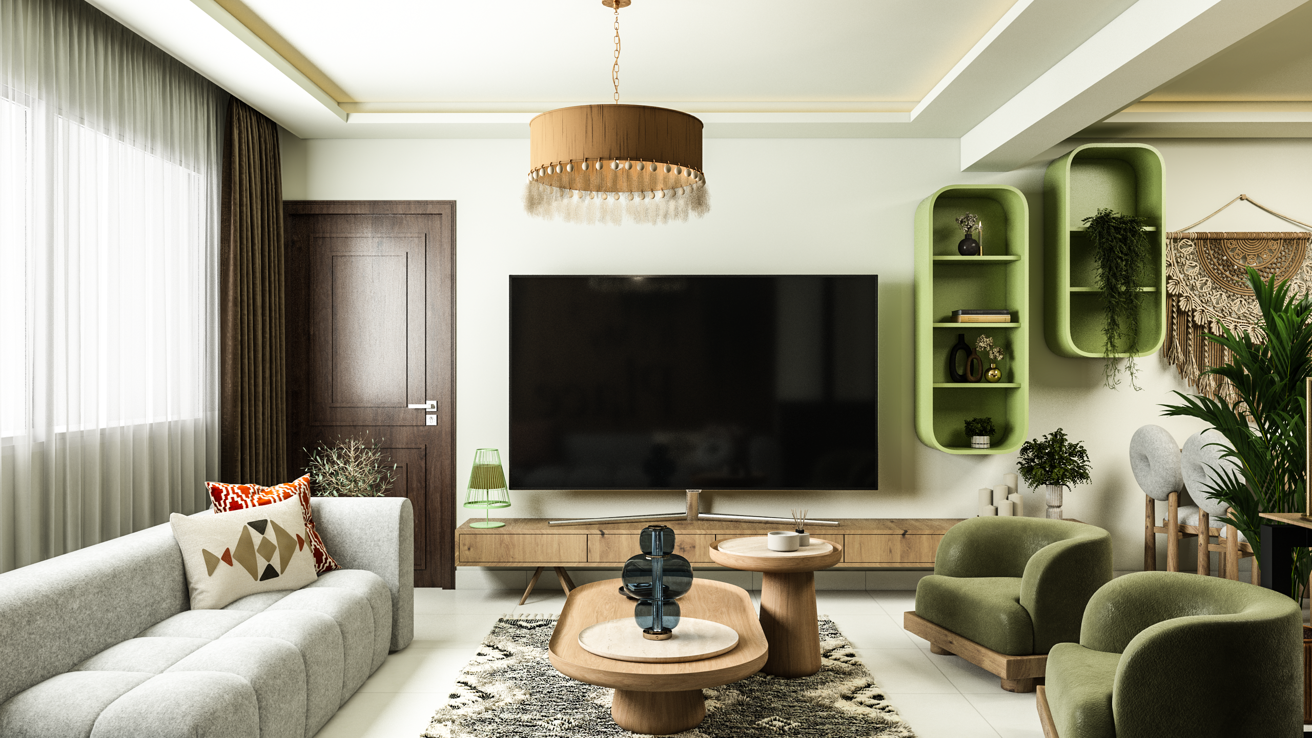 Nordic Style Living（北欧风格生活空间）丨叙利亚大马士革丨Amer Bazna Designs-4