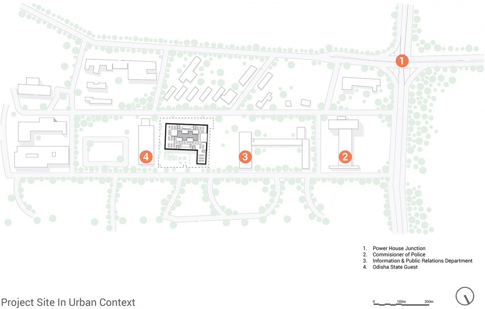 Krushi Bhawan行政中心丨印度布巴内斯瓦尔丨Studio Lotus-67