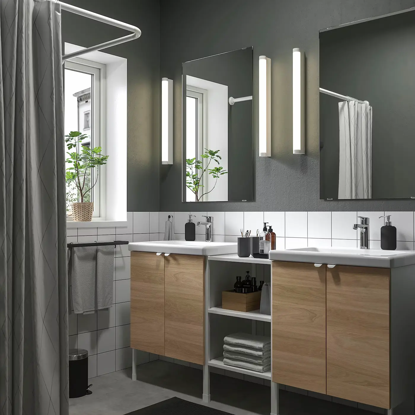 IKEA 2023 年新款 ENHET 系列浴室家具,美观实用,打造理想浴室-5