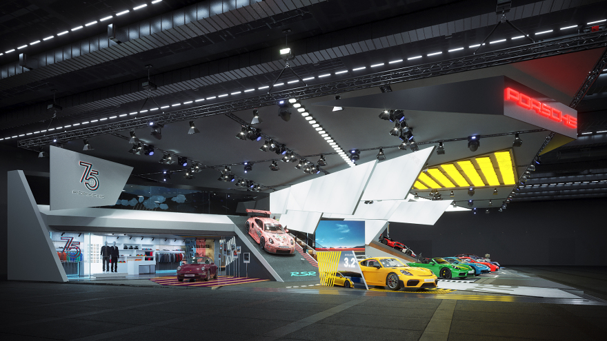 Porsche booth at Seoul Motor Show 2023-22