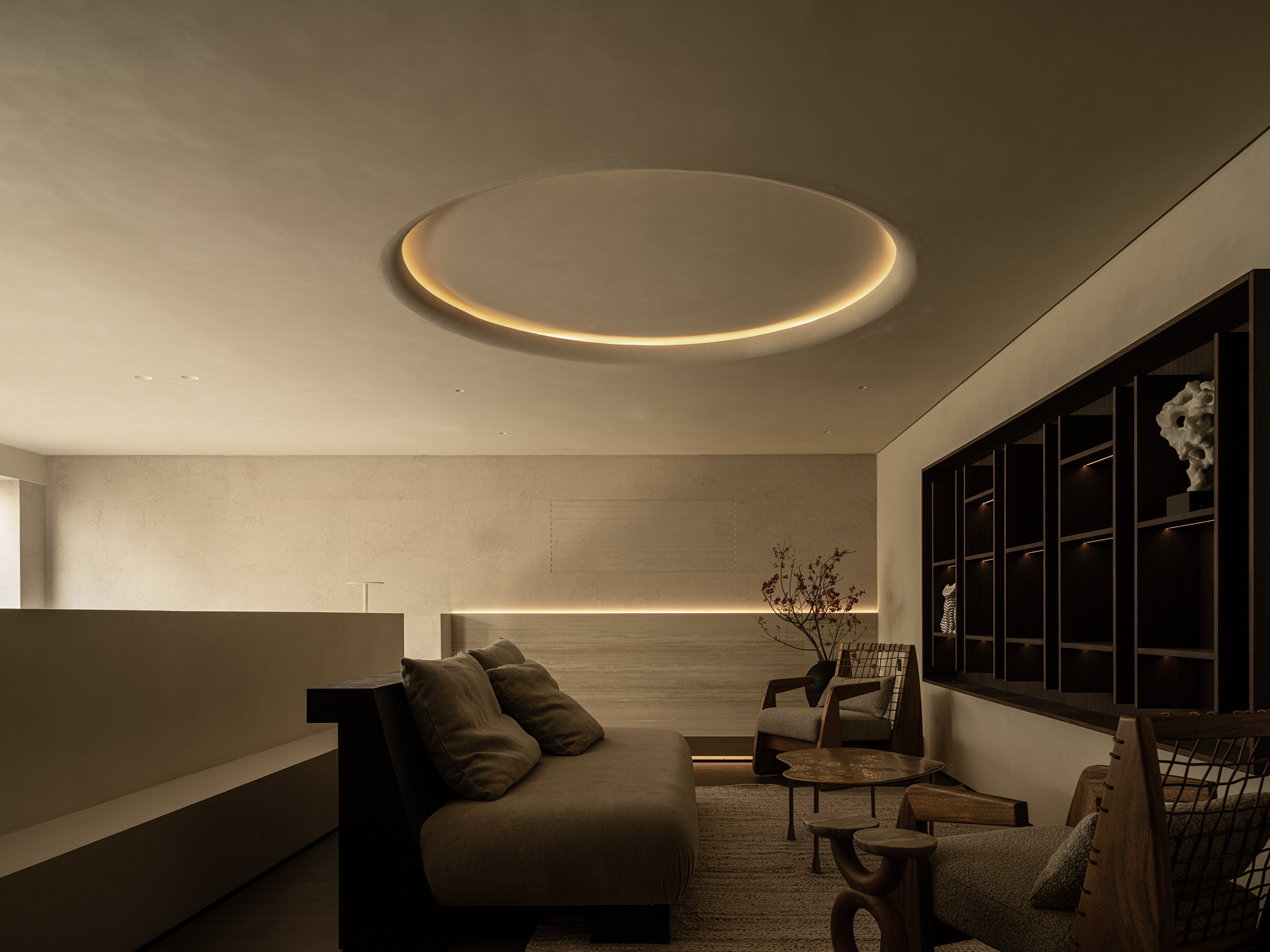 武汉450㎡静谧别墅,现代东方丨中国武汉丨卓元设计-30