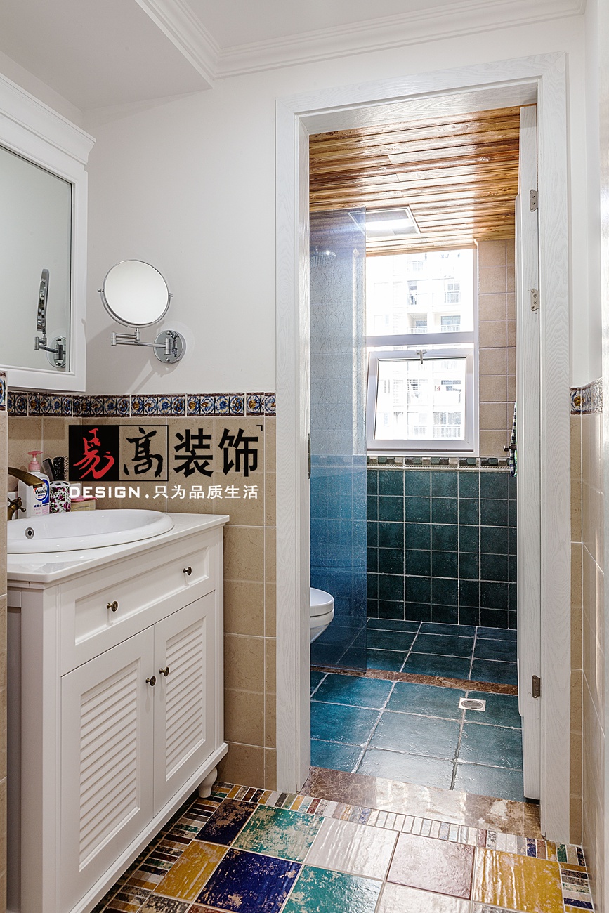 96 平米美式三室两厅，易高装饰打造不一样的空间-19