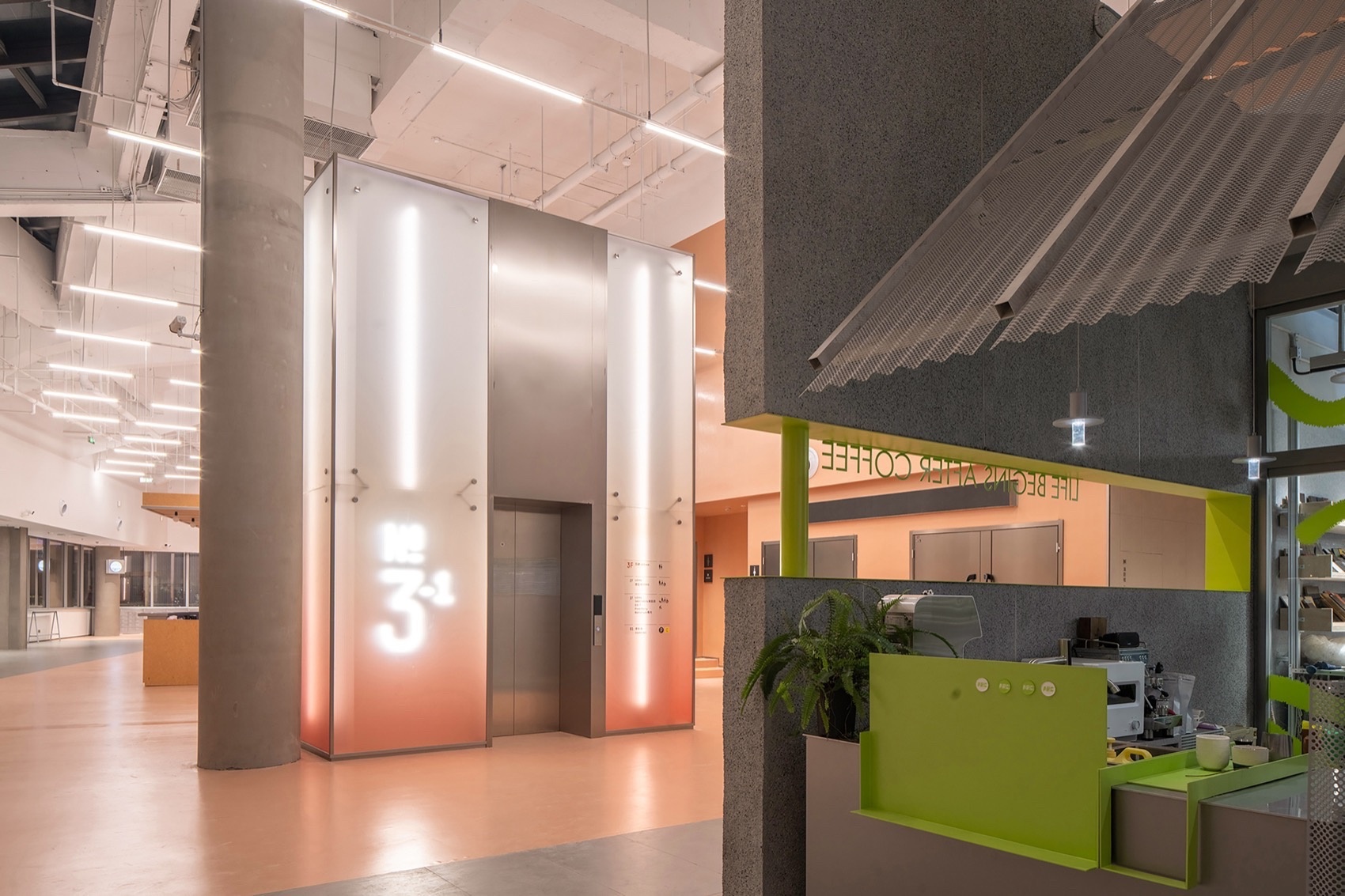 上海拾集建筑办公室及盎然咖啡丨中国上海丨上海拾集建筑设计有限公司-46