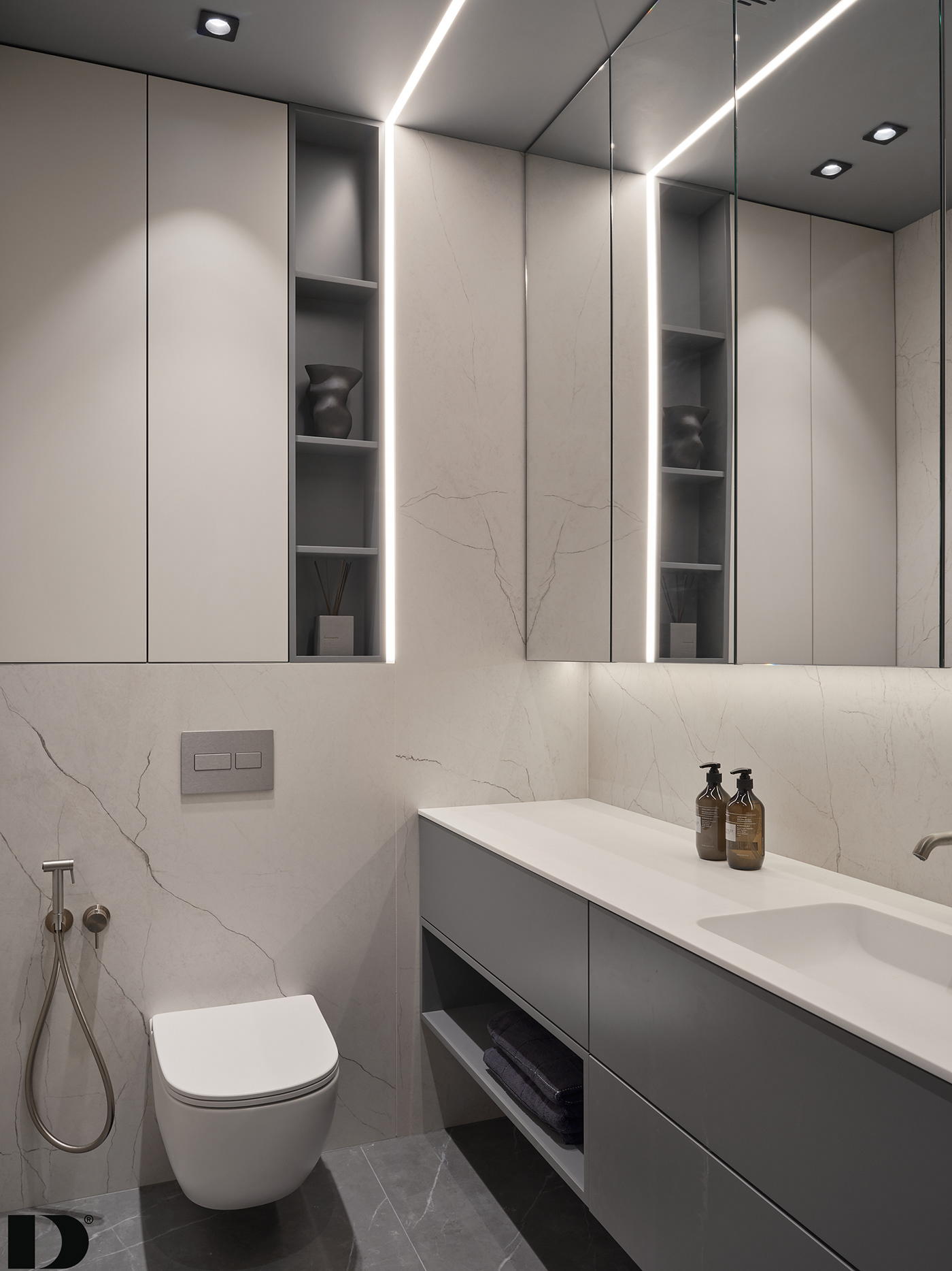 圣彼得堡高档俱乐部会所公寓室内设计丨俄罗斯圣彼得堡丨DE&DE STUDIO-15