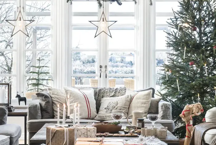 融合三国传统的瑞典圣诞装饰-1