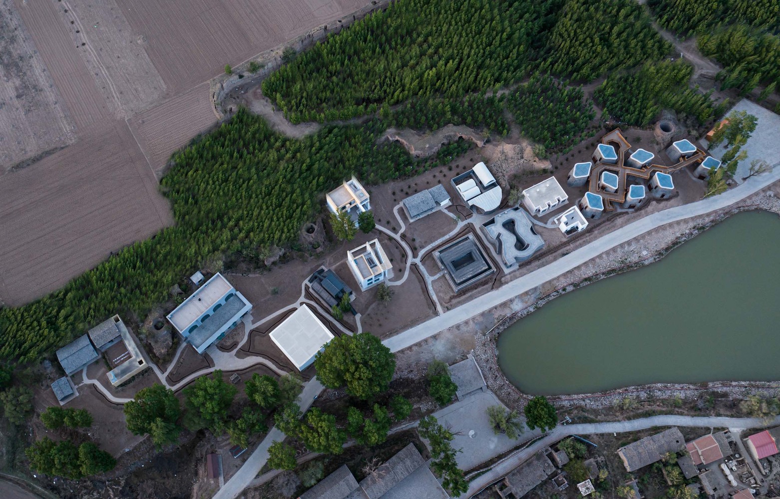 张家口西窑洞里建筑丨中国河北丨一间建筑-7