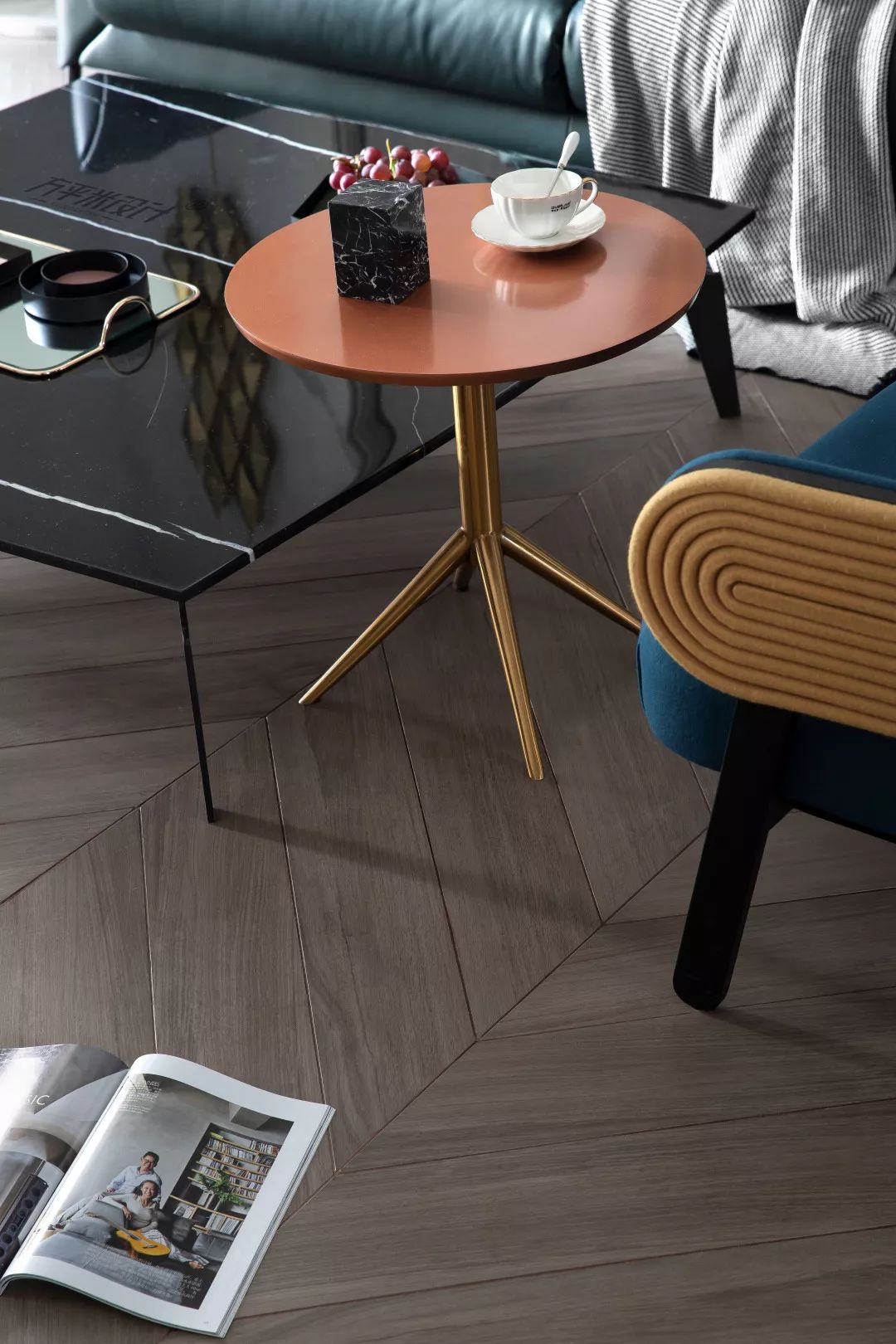 现代轻奢逐梦星尘,方平米设计温暖舒适空间-39