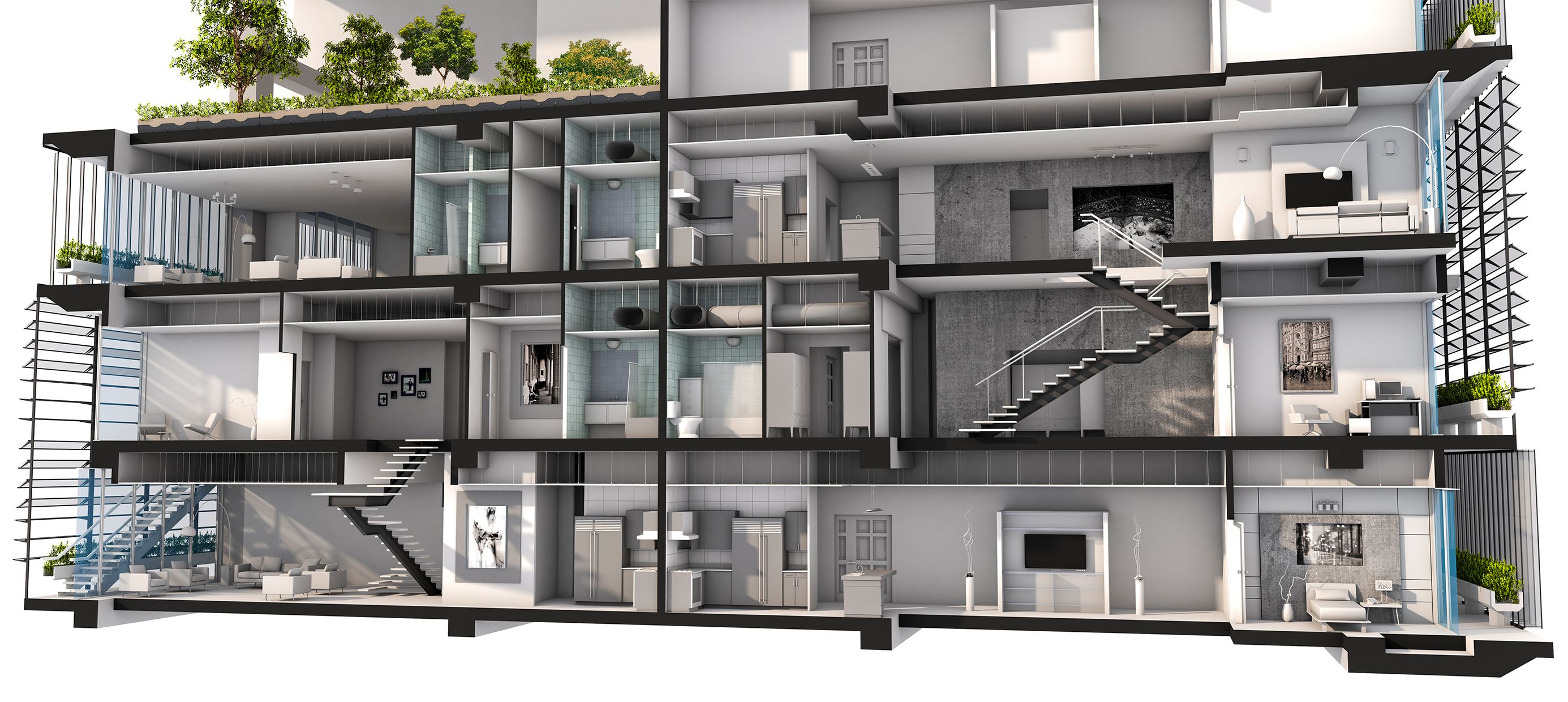 伊朗首个绿色建筑项目 | Kowsar 住宅绿色塔楼-33