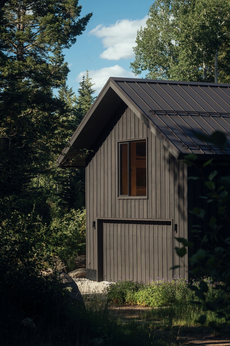 Snake River Cabin住宅丨美国怀俄明丨McLean Quinlan-8