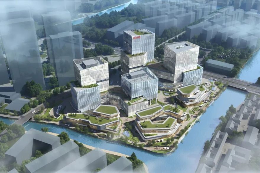 链接全球·智启未来|宁波市海曙区豪雅数智创新中心项目今日开工!-20