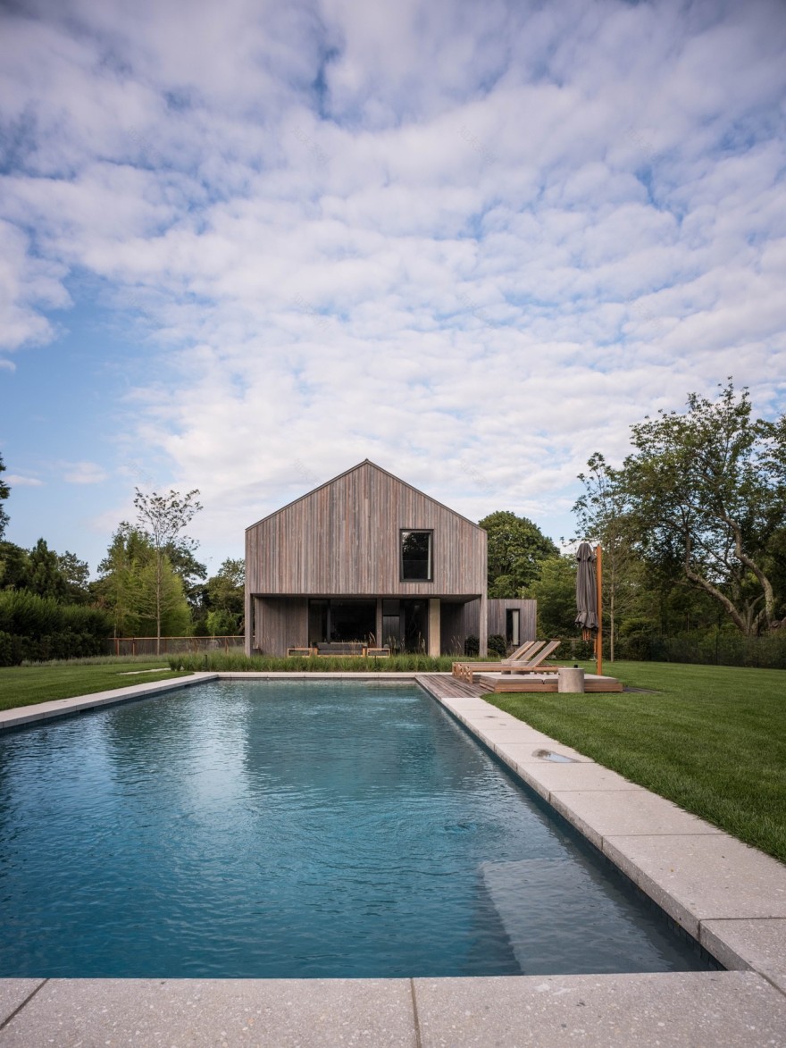 纽约“小巷”住宅 | 耐久材料打造免维护生活空间-35