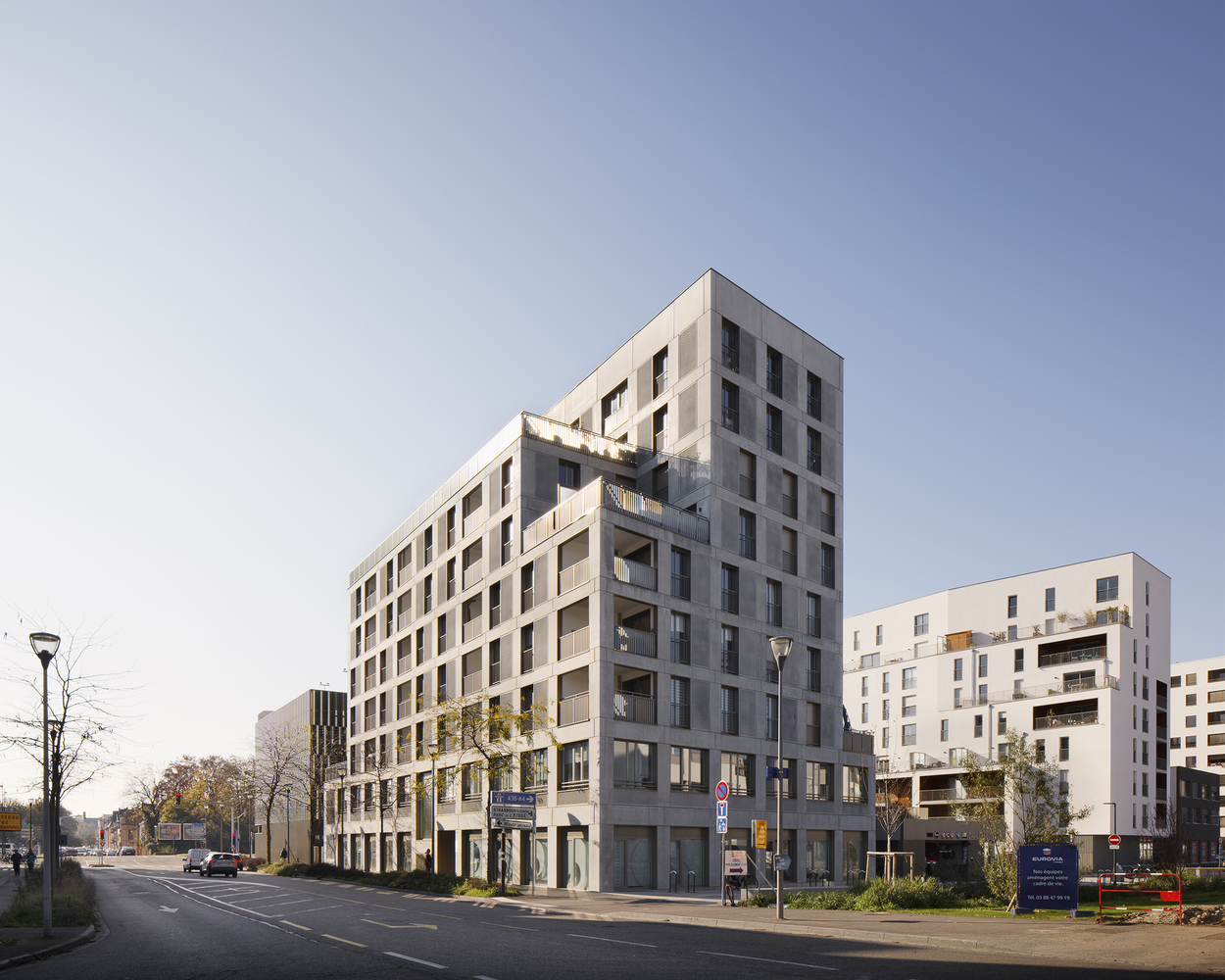 斯特拉斯堡生态社区 · Danube 混合用途建筑丨法国丨COSA Colboc Sachet architectures-9