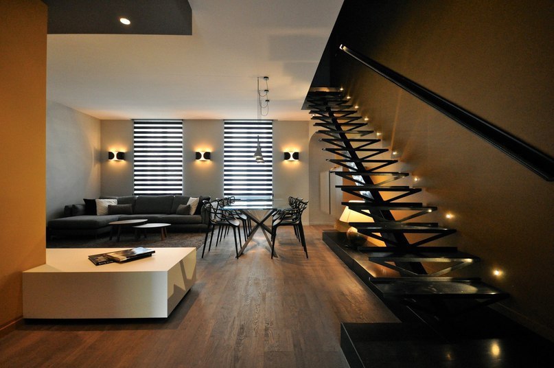 法国南锡带露台的两层复式公寓项目丨MYSPACEPLANNER工作室-4