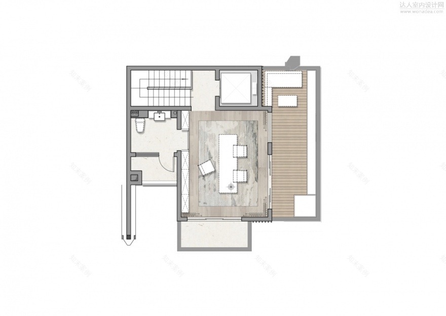 襄阳华侨城生态社区合院样板间-80