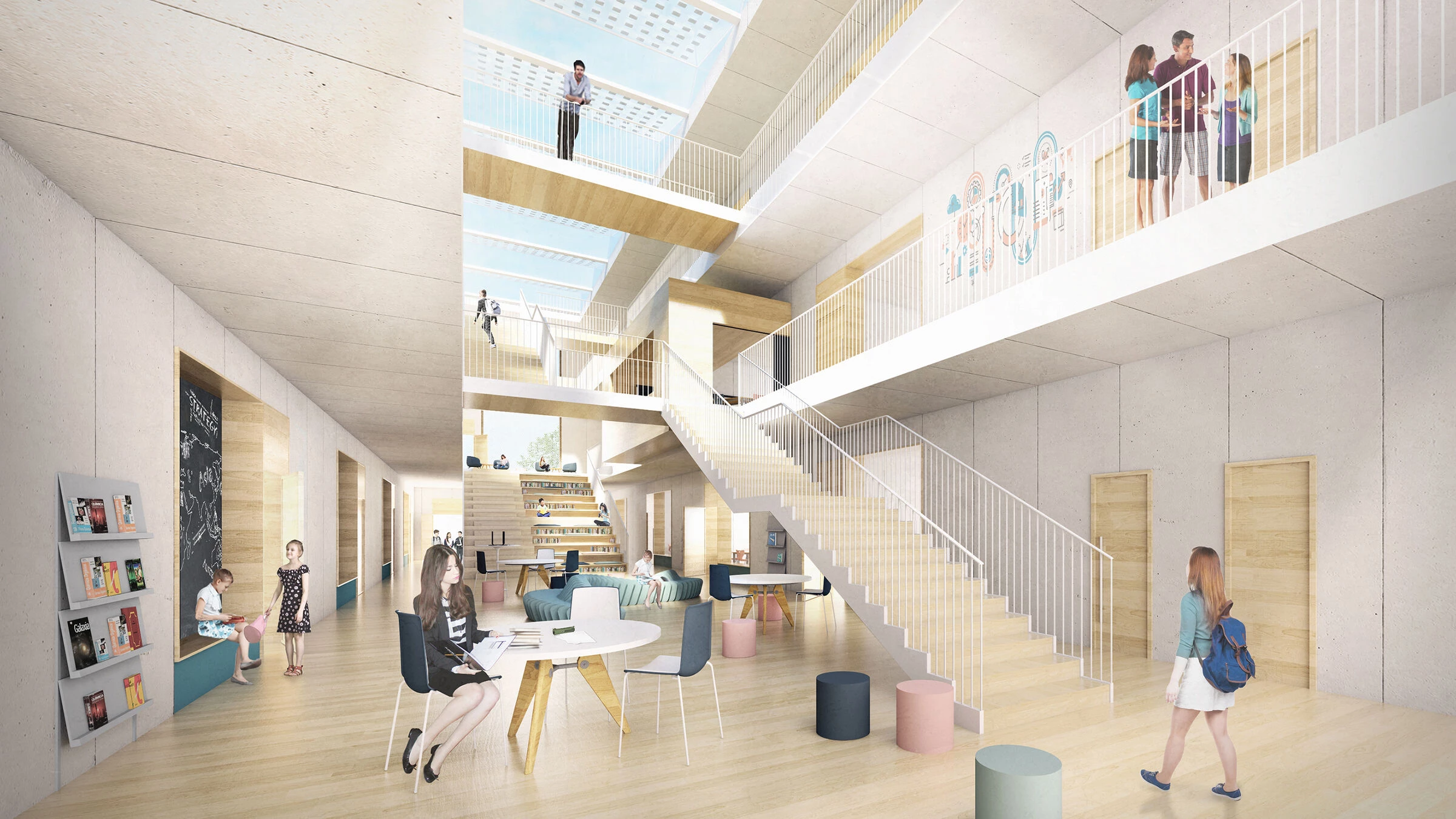 PAN·PANZACCHI 中学丨意大利博洛尼亚丨Archisbang,AREAPROGETTI srl-4