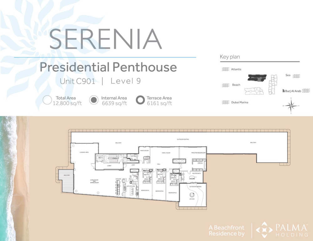 迪拜总统专属顶层公寓丨阿联酋迪拜丨Palma Holding 室内设计团队-27
