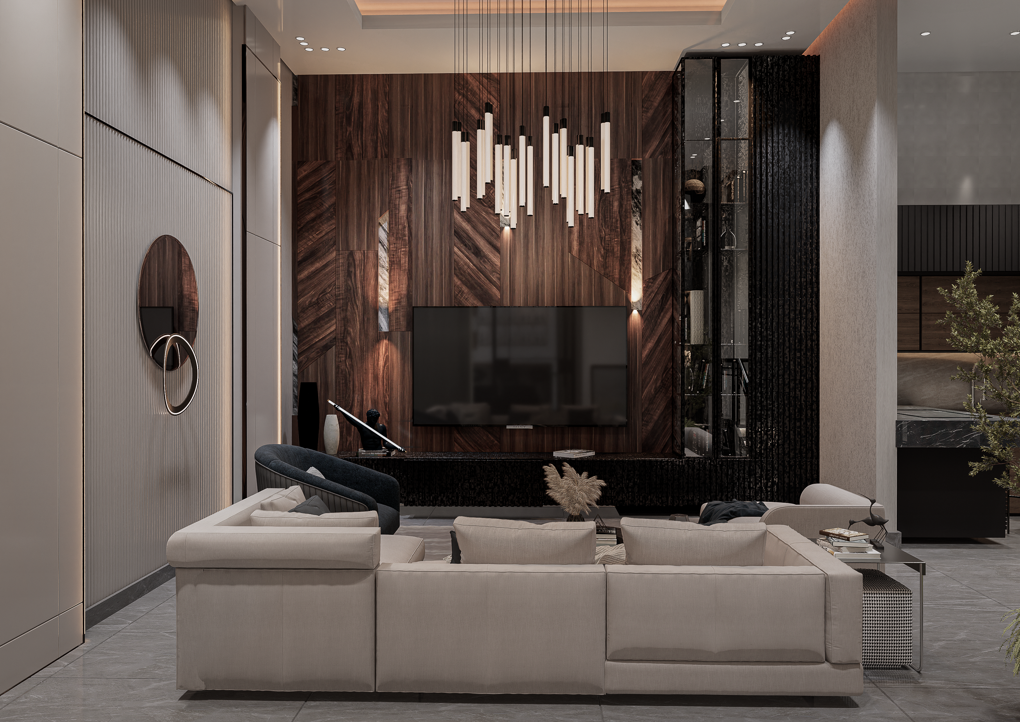 艾因花园和休闲区丨The Diwaniya Design-10