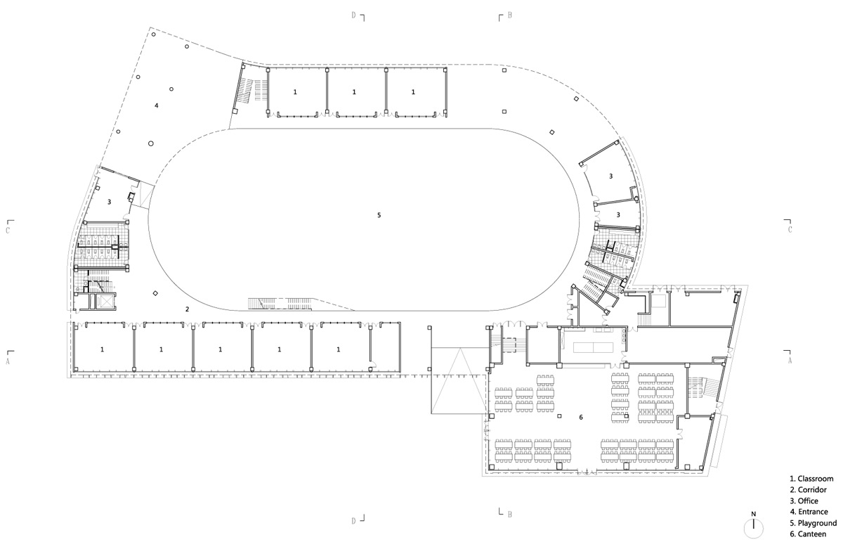 中国天台第二小学丨LYCS Architects-15