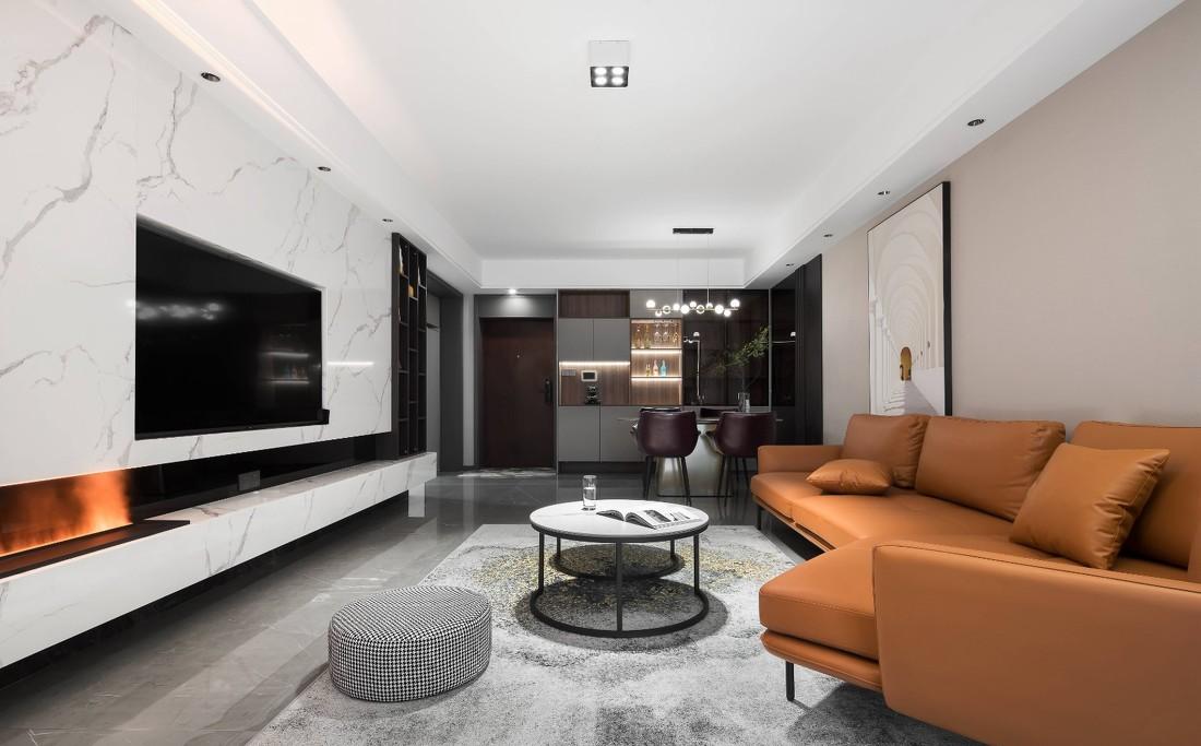 平层丨【观致国际设计】让温馨与时尚不期而遇-2