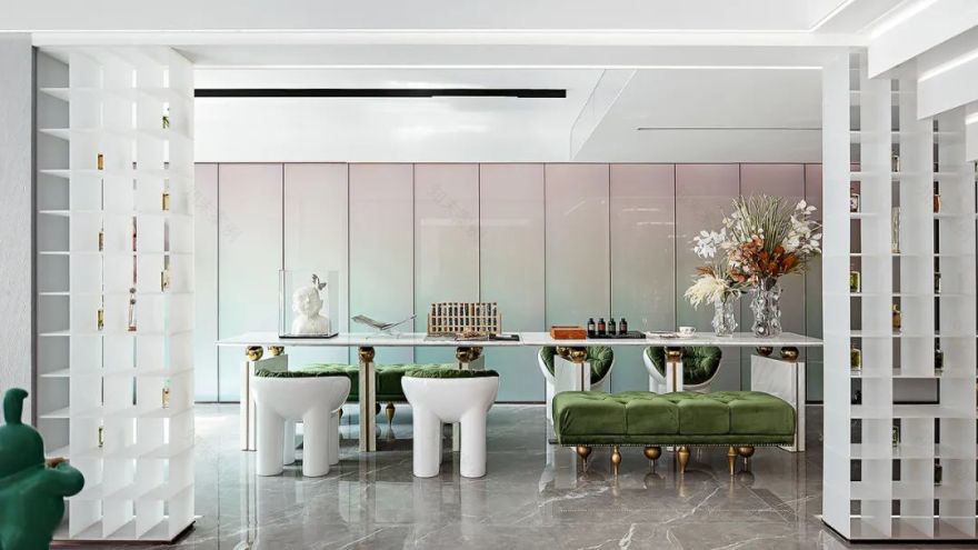 长春中海锦城牛油果绿美宅,轻奢浪漫生活空间-31