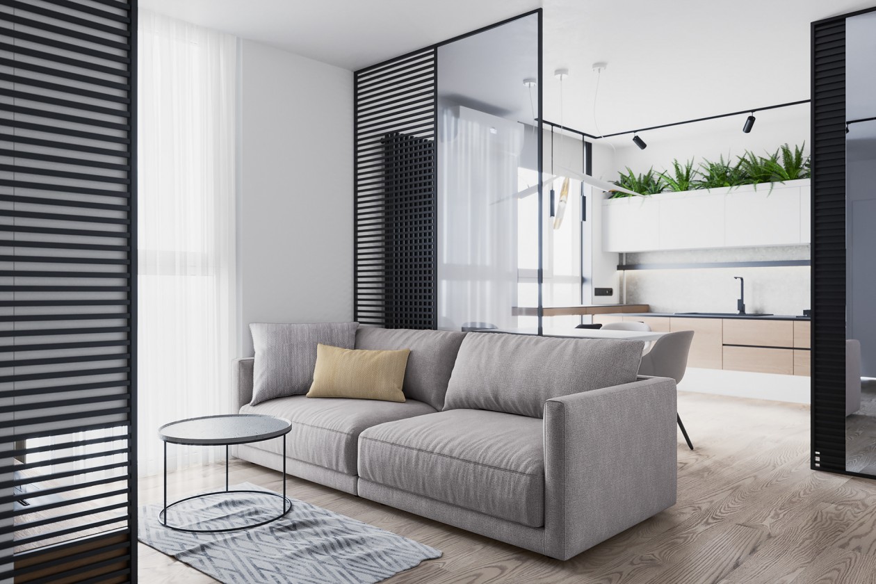 小两居 简约风格设计-5