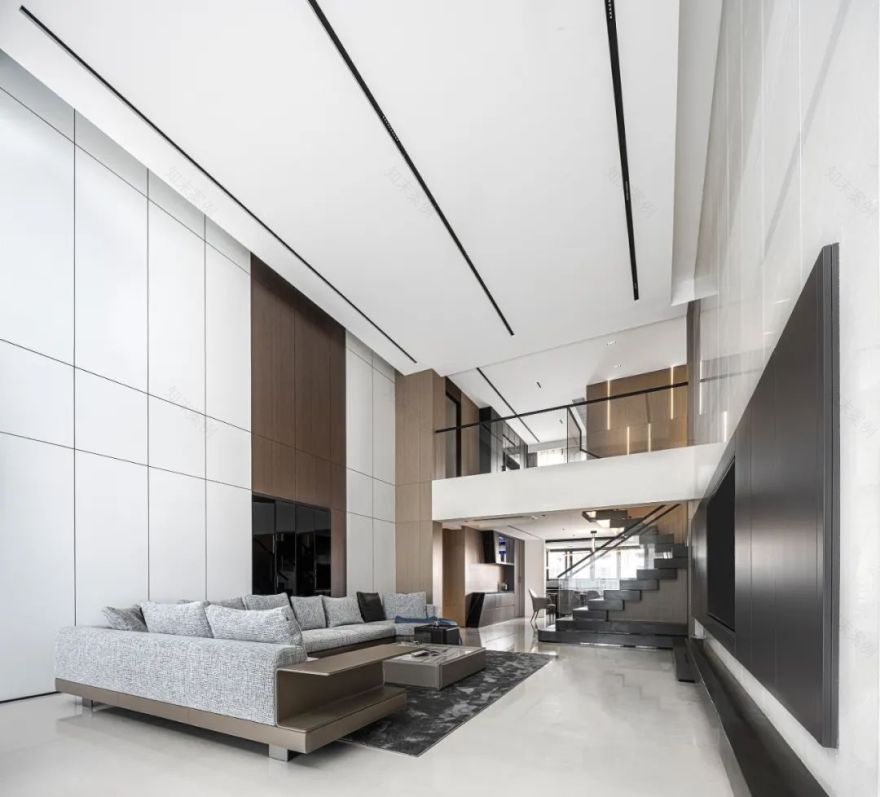 减法加一 · 极简主义顶层复式设计丨中国揭阳丨大泽建筑设计-4