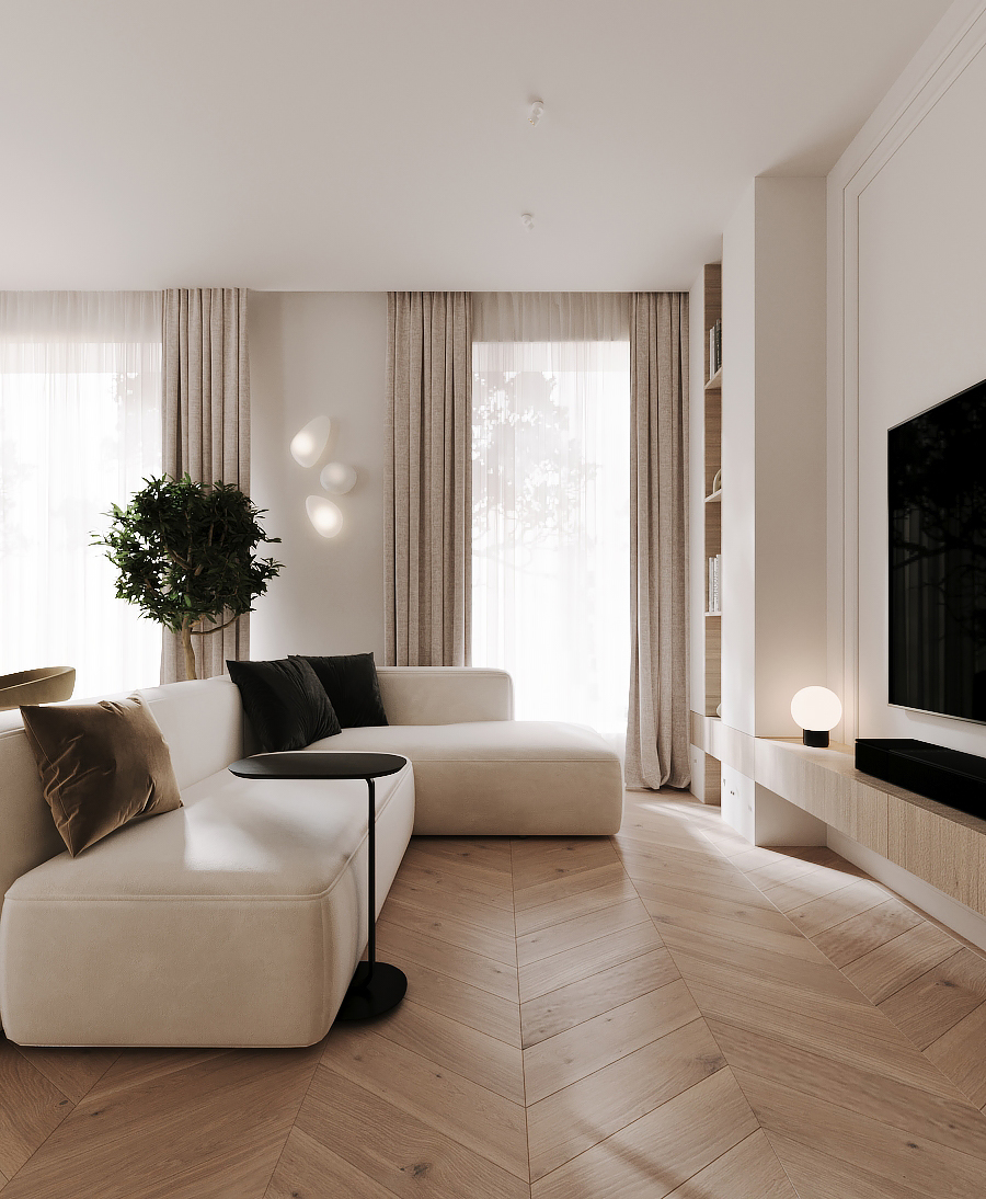 Apartment design for a large family-2