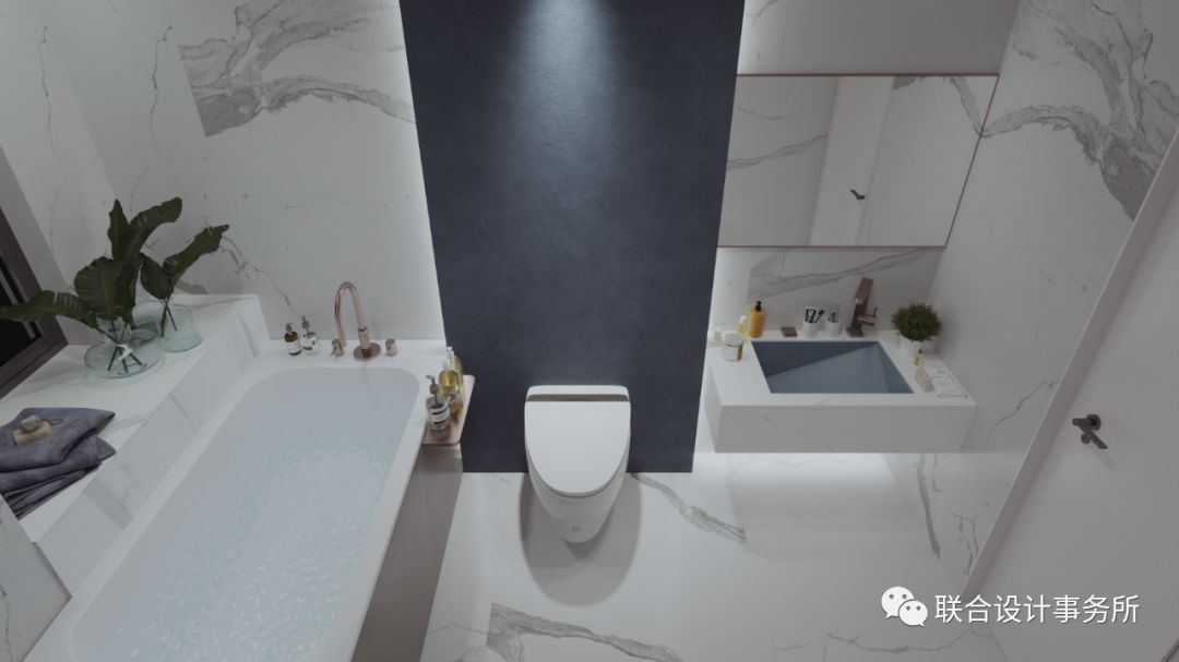 黑白灰的极简艺术空间-20