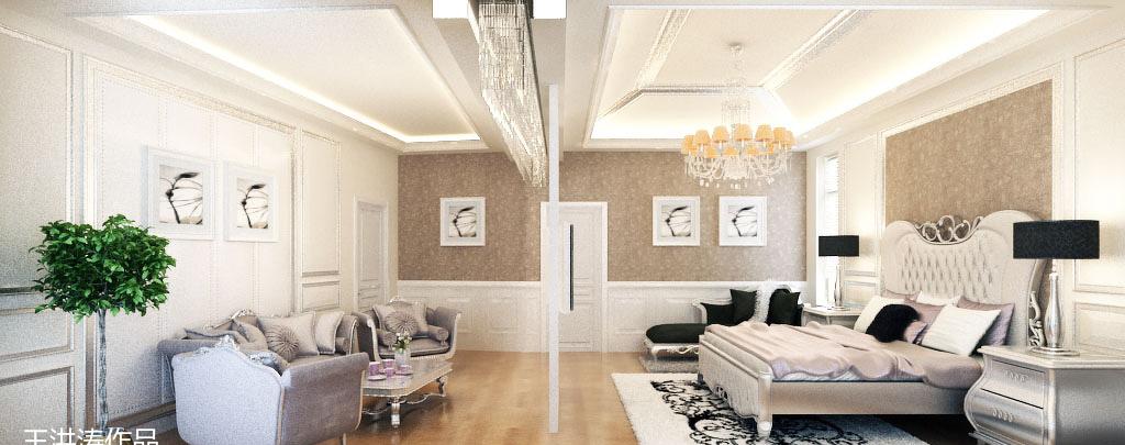 
白色欧式别墅 -13