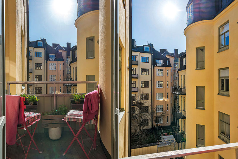 带有缤纷时尚细节的暗色调公寓-24