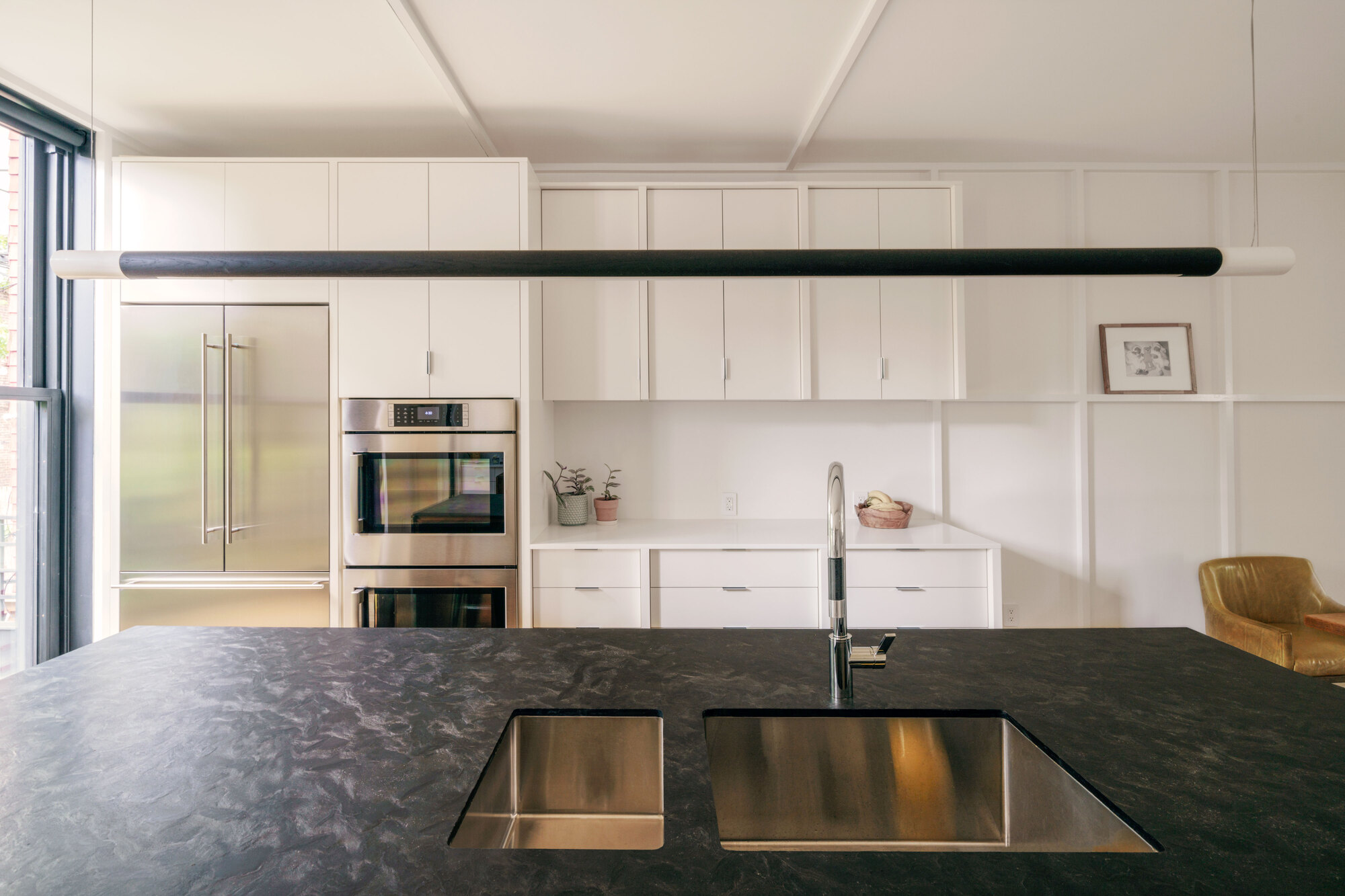 木棍屋,砖头花园丨美国纽约丨Abruzzo Bodziak Architects-22