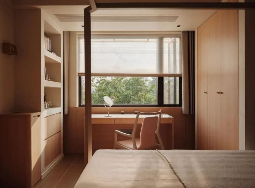 135㎡木色暖调松弛家私宅设计丨中国重庆丨苑邸设计-24