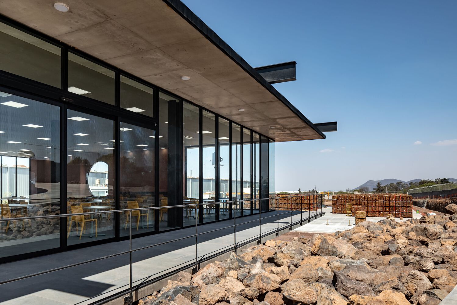 墨西哥工业设施的餐厅-17