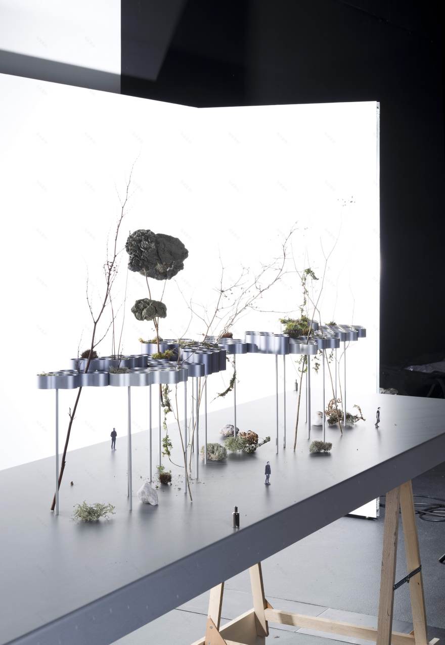 迈阿密“云”雕塑棚架——自然与都市的和谐交融-13