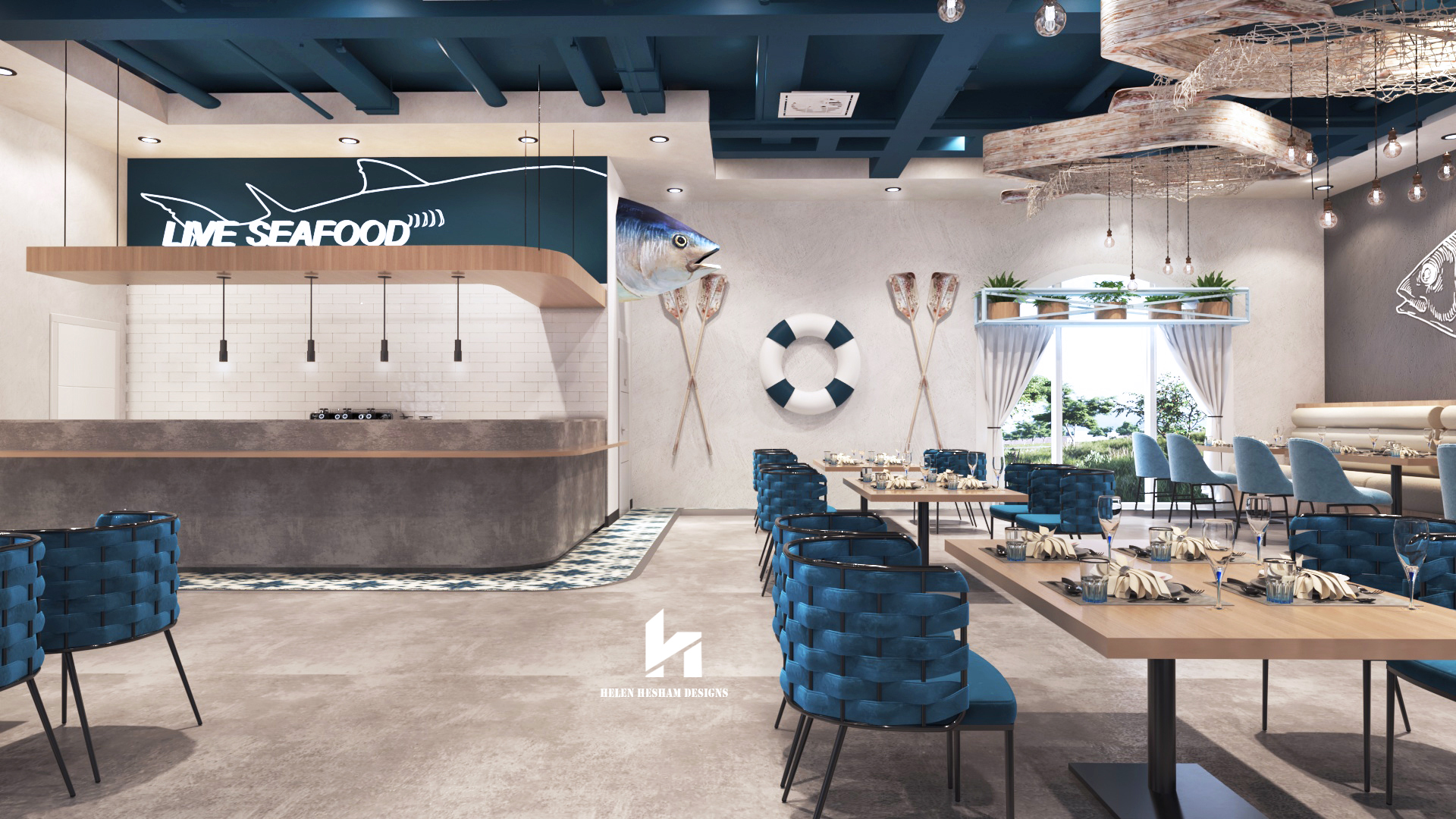 Nad AlShiba Seafood Resturant-6