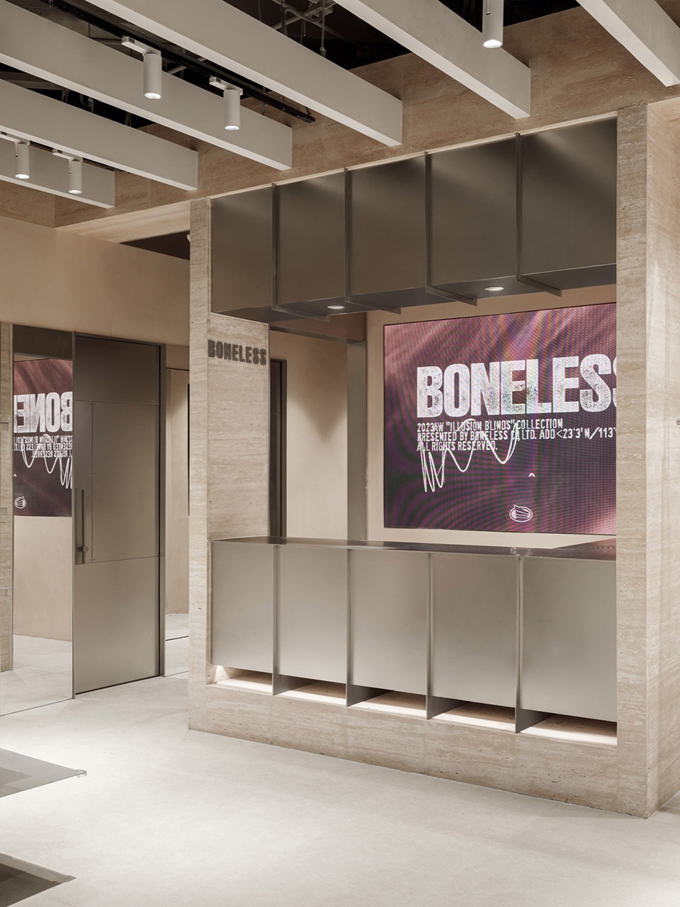 菱形画布·BONELESS 服装店北京一盒分店丨中国北京丨脚本建筑研究室-33