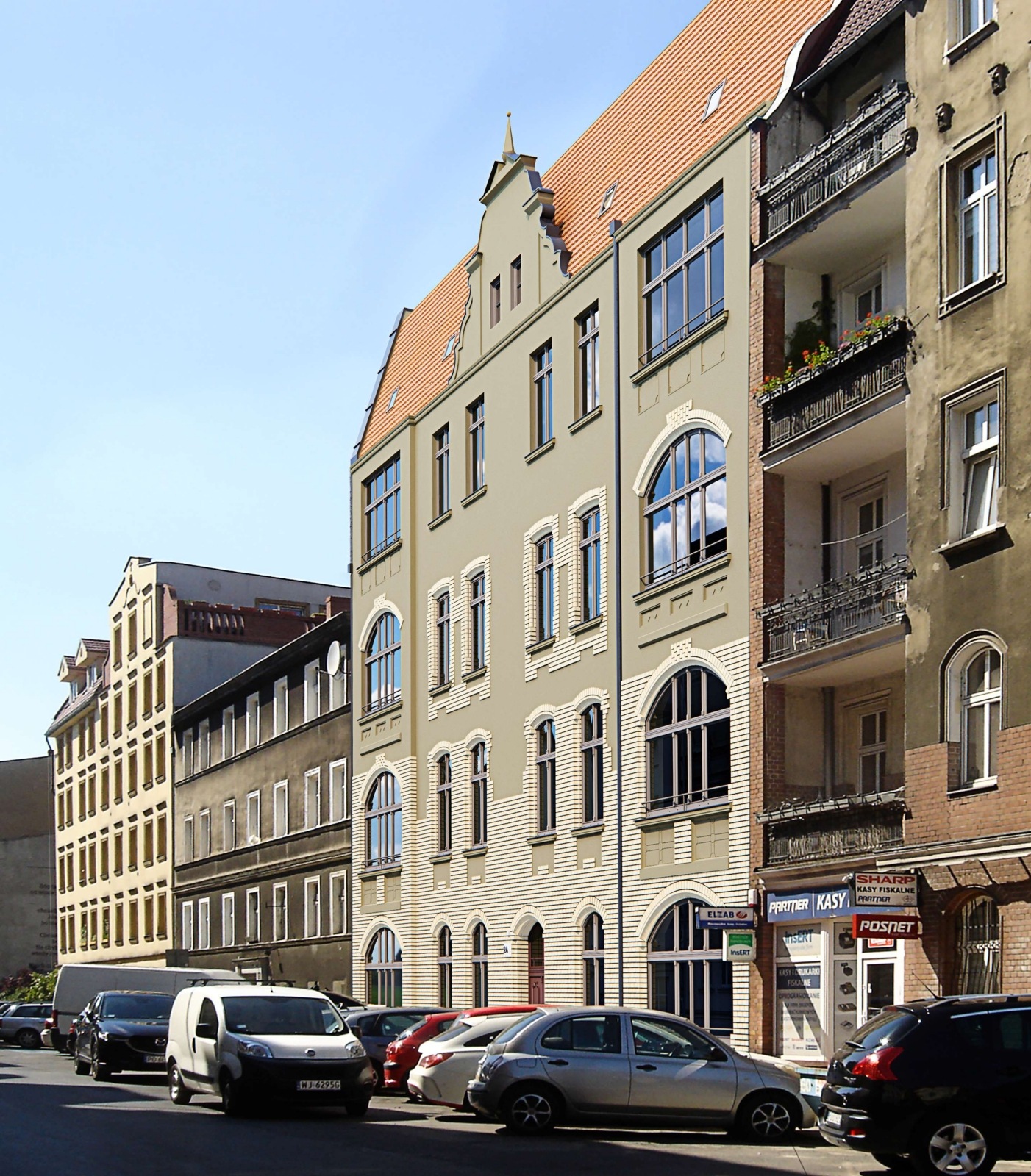 波兹南Wilda两座联排别墅翻新项目丨波兰波兹南-13