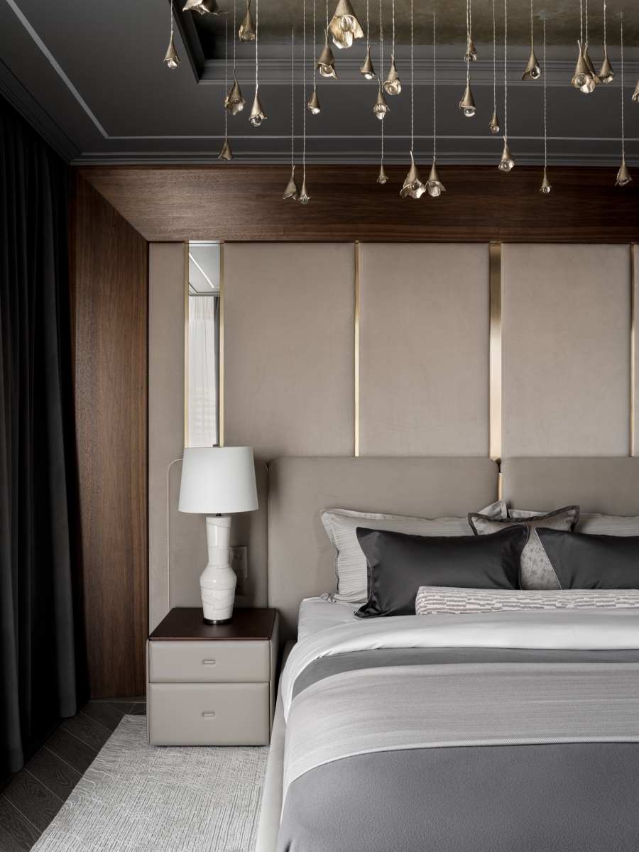 家庭奢华:适合家庭的公寓精美内饰设计-15