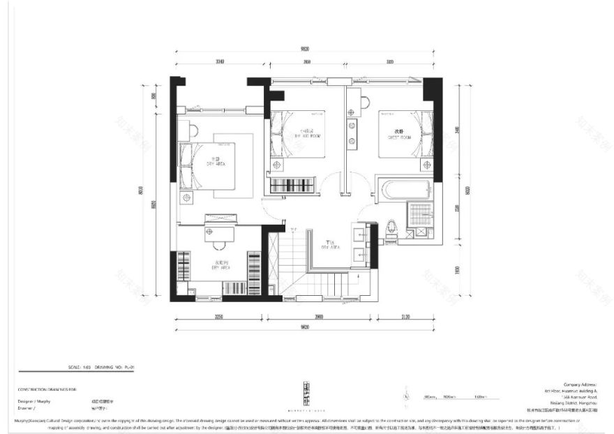 全屋智能家居的现代风住宅,舒适便捷的空间设计-12